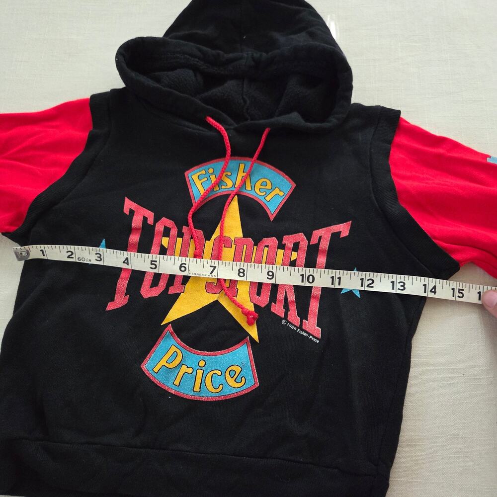Vintage Fisher Price Top Sport Hoodie 4t/5t - Picture 5 of 6